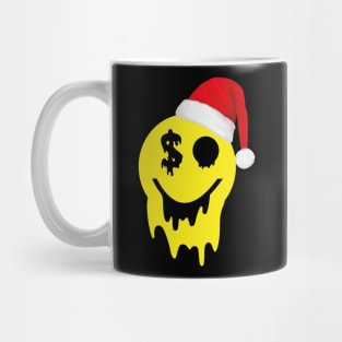 Psychedelic Smile Santa 2023 dollar Mug